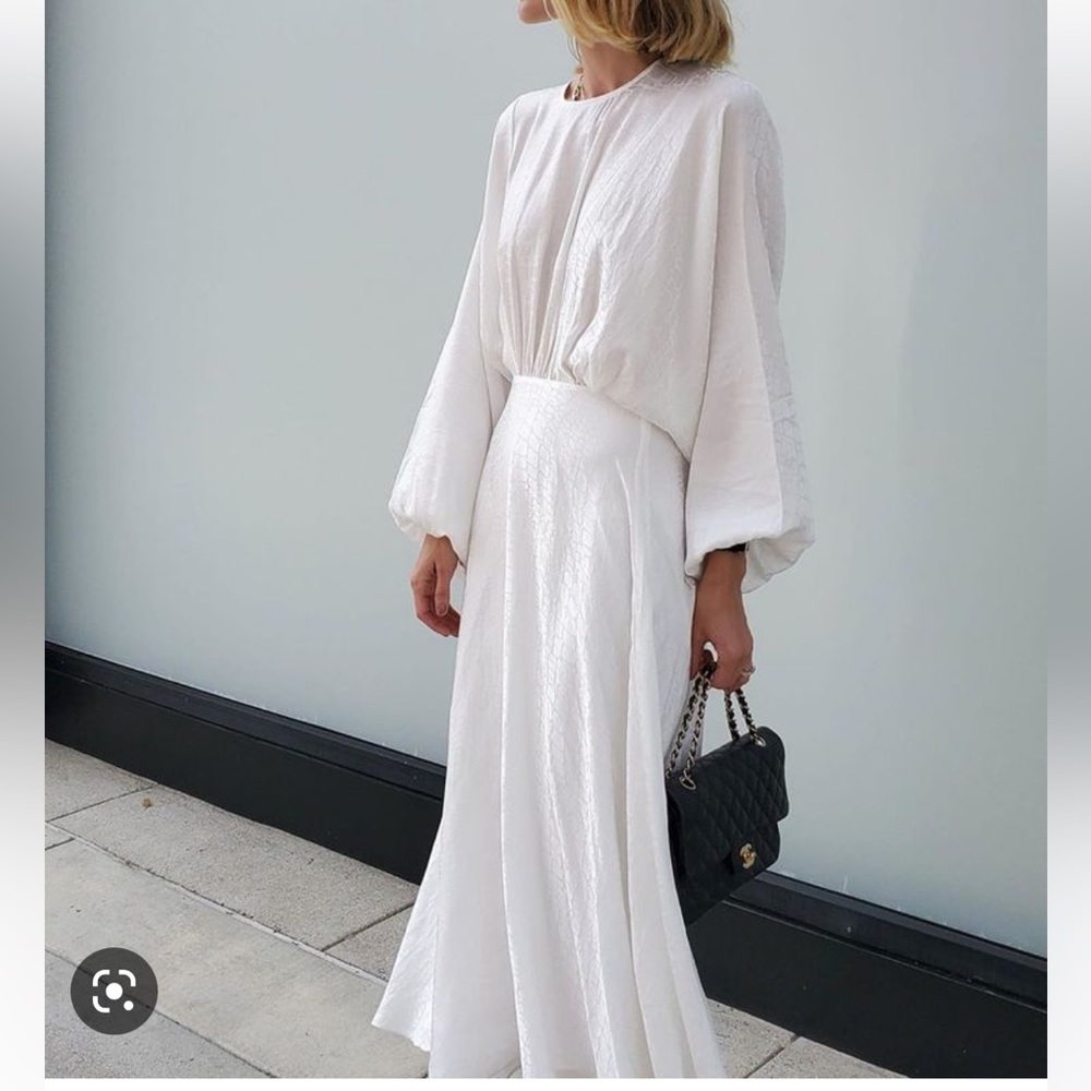 BLACK Anine Bing Serena silk dress NEW